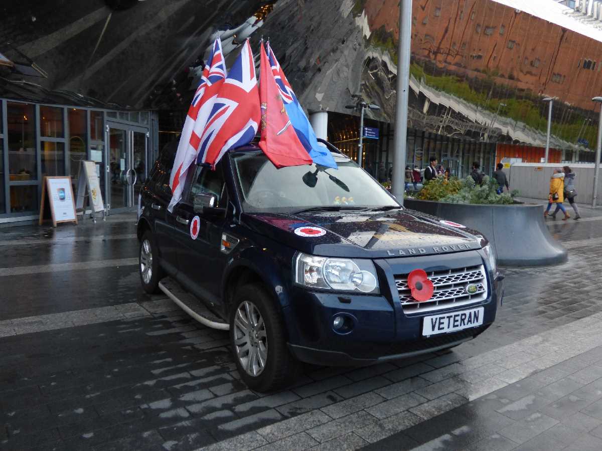 Poppy Appeal Land Rover